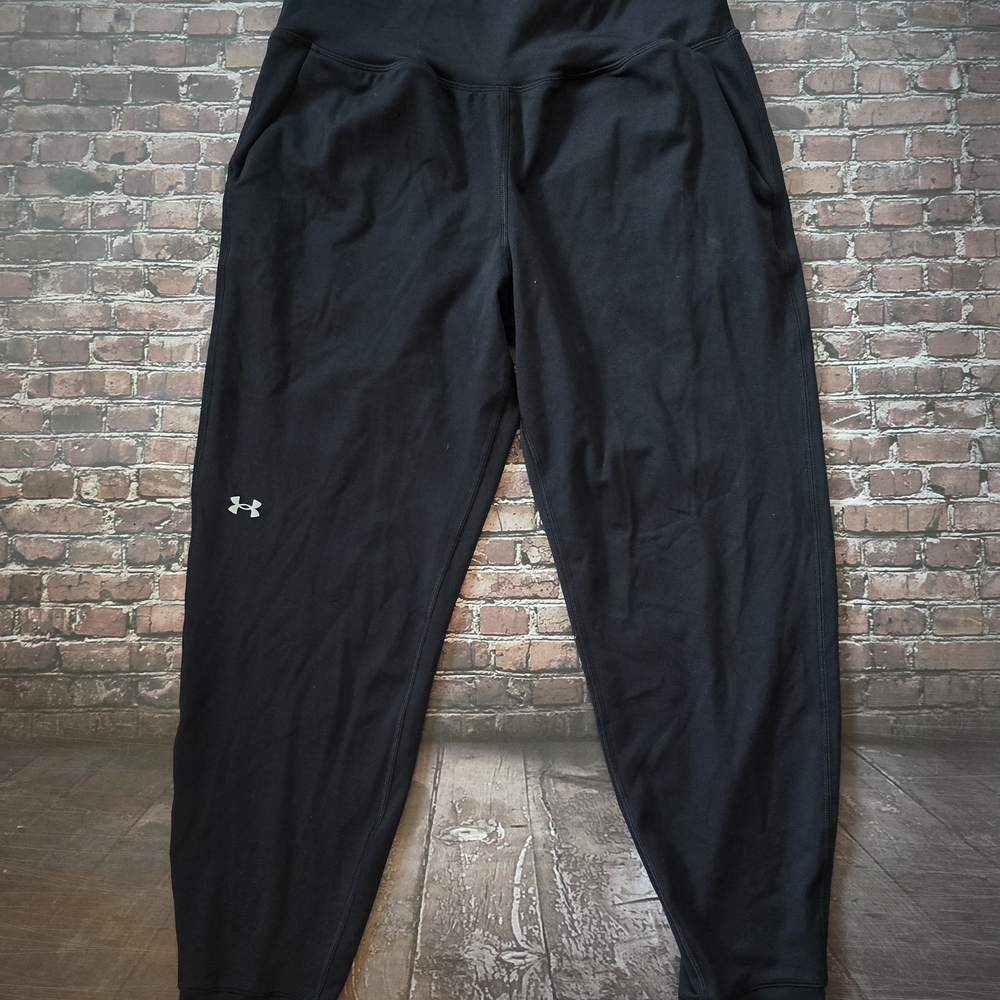 Under Armour Jet Black Athletic Pants